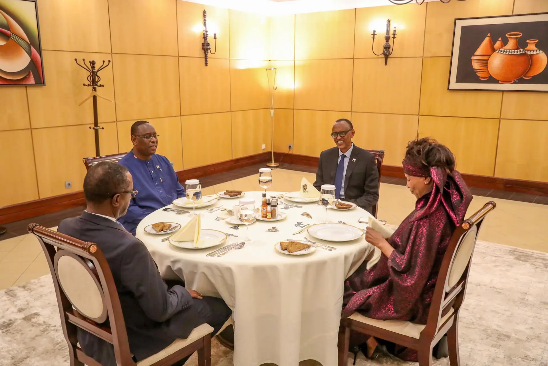 Kigali : Macky Sall, hôte de Kagamé pour un déjeuner