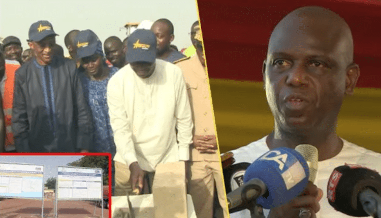 Malem Hodar : Le ministre Mansour Faye lance les travaux des routes du désenclavement