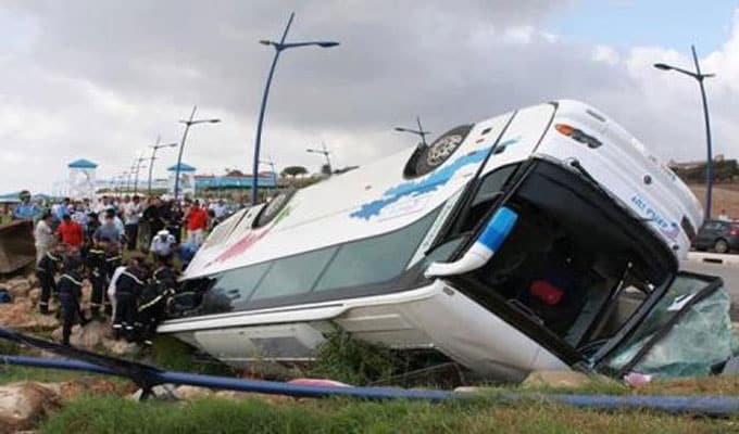Louga : 23 morts après le renversement d'un bus
