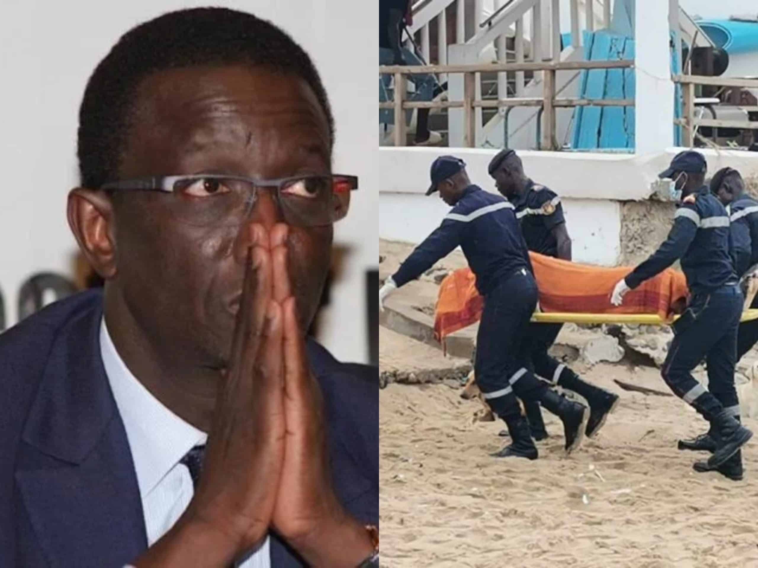 Chavirement de pirogue à Ouakam : Le Premier ministre Amadou Ba attristé