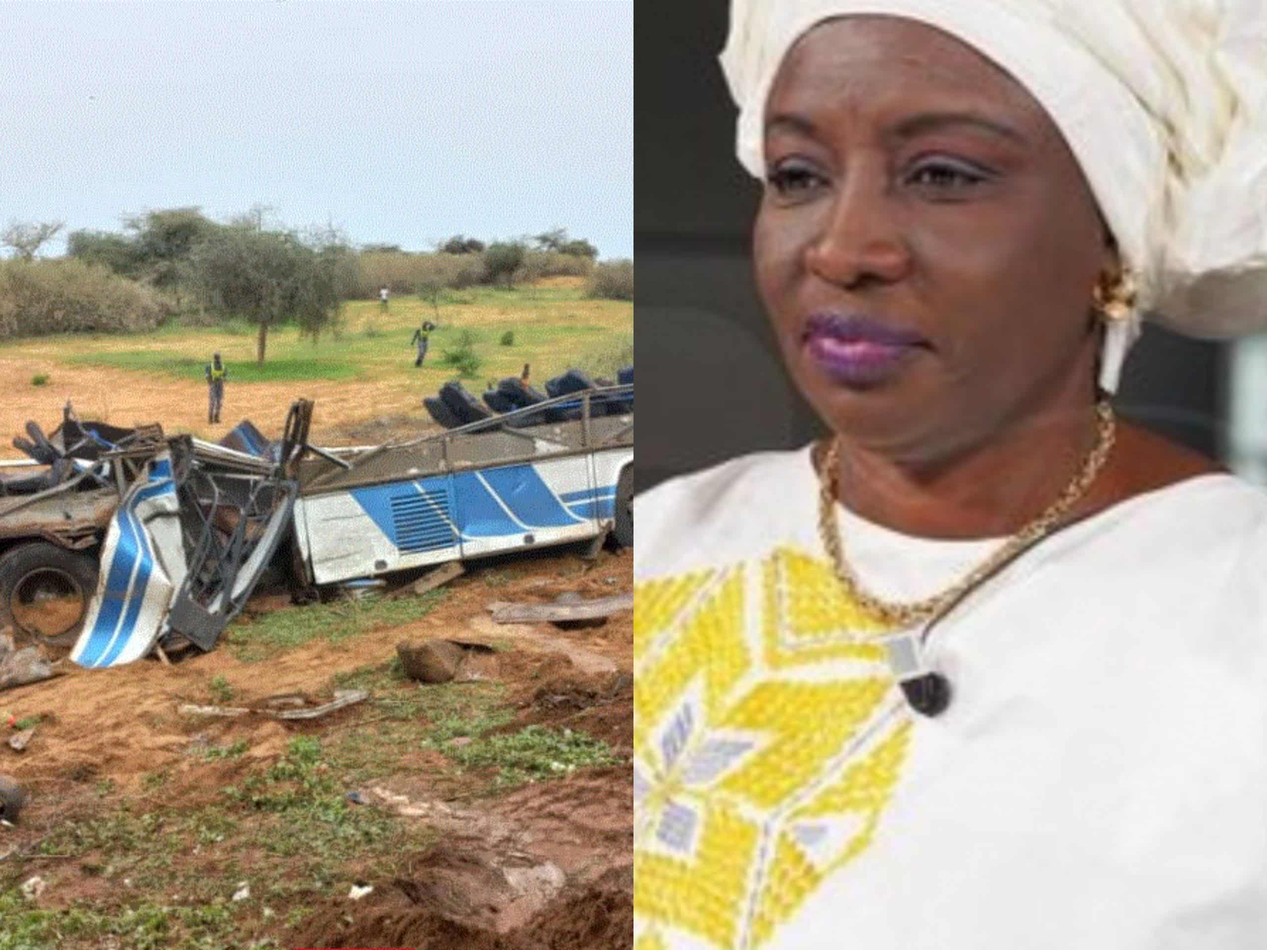 Accident à Louga - Mimi Touré : "Les routes du Sénégal restent plus meurtrières que jamais..."