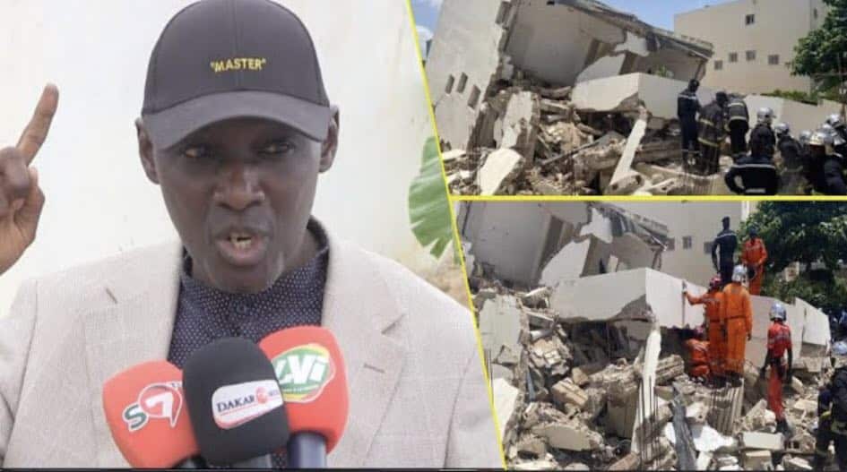 (Vidéo) Bâtiment effondré à Rufisque: les révélations de cet ingénieur en génie Civil "Ñiak Respecter..."