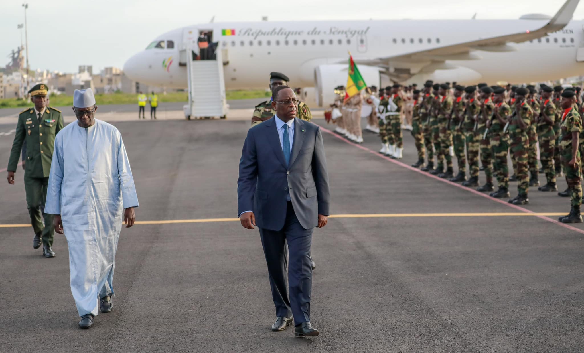 Après le sommet des BRICS : Macky Sall de retour à Dakar
