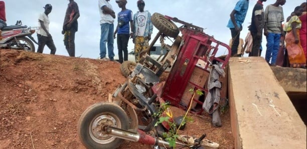 Tambacounda : Un choc entre un tricycle et un véhicule fait un (1) mort