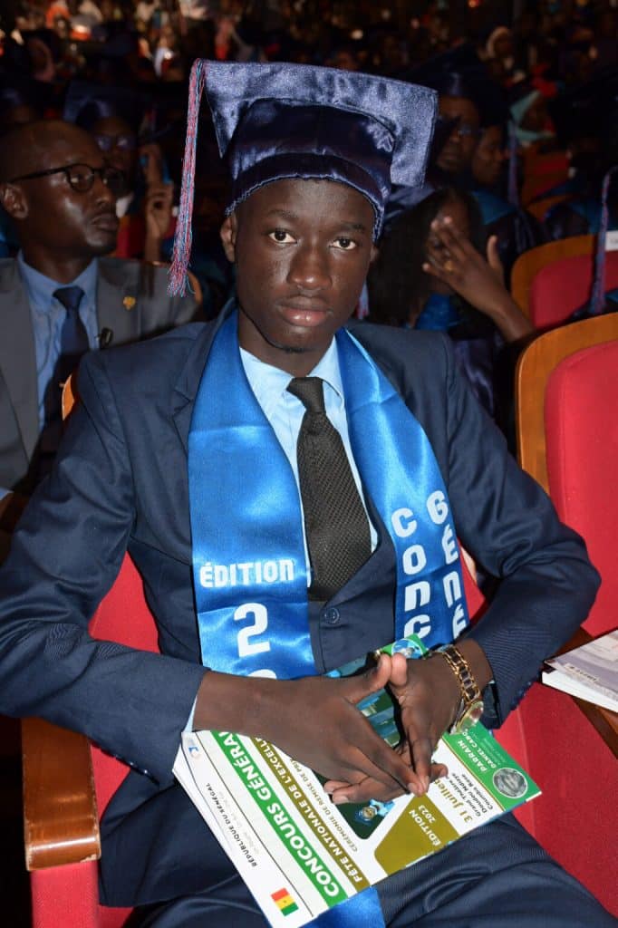 Cheikh Thioub, meilleur élève du concours général (portrait)