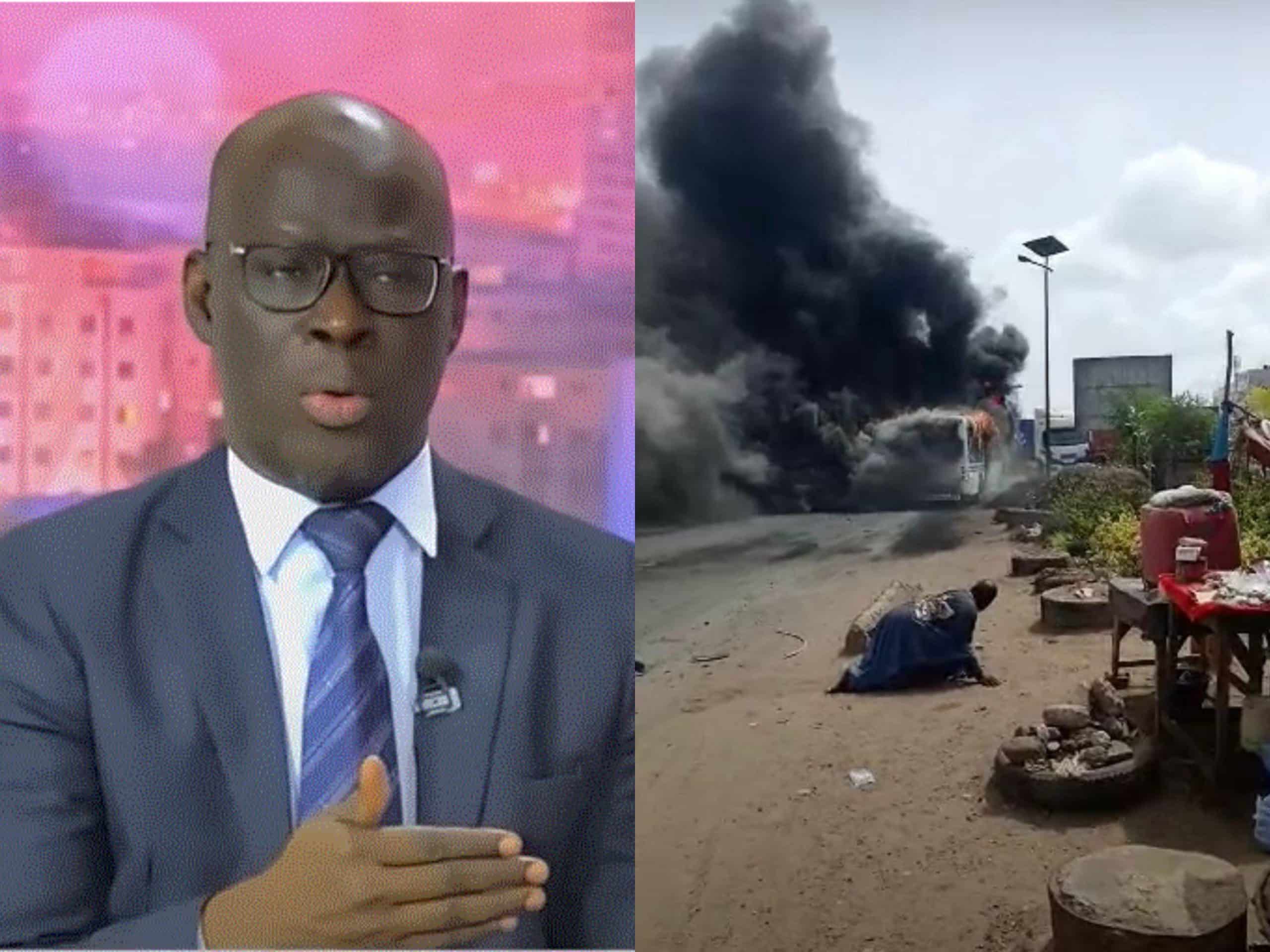 "Tata" incendié au cocktail molotov : Cheikh Bamba Dieye dénonce un acte criminel "gratuit"