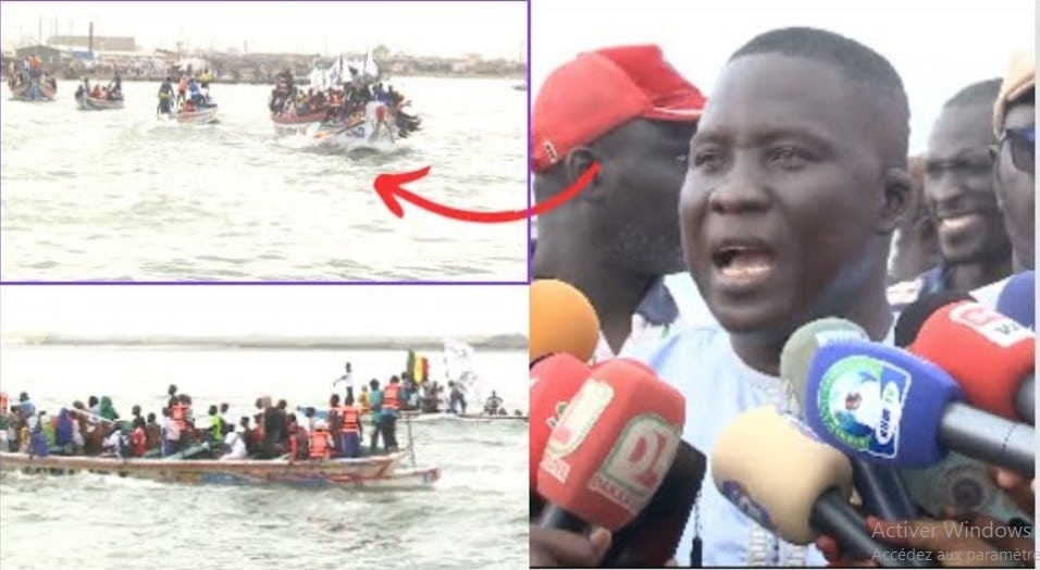 (Vidéo) Gamou 2023 à Kaolack : L'arrivée spectaculaire des pèlerins des iles du Saloum