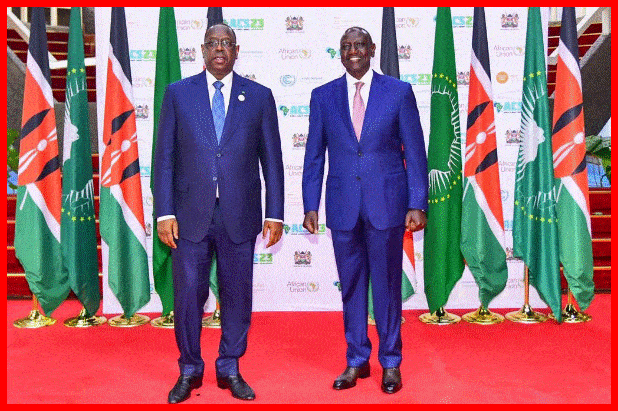 Nairobi : Discours de SEM le Président Macky Sall au Sommet Africain sur le Climat