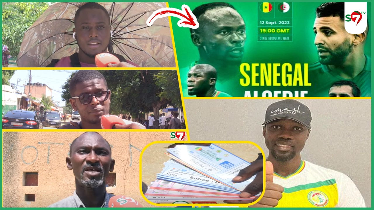 (Vidéo) Rareté des billets du match Senegal vs Algerie: "SONKO Nam Nala Motax Billet Amoul" déclarent les supporters...