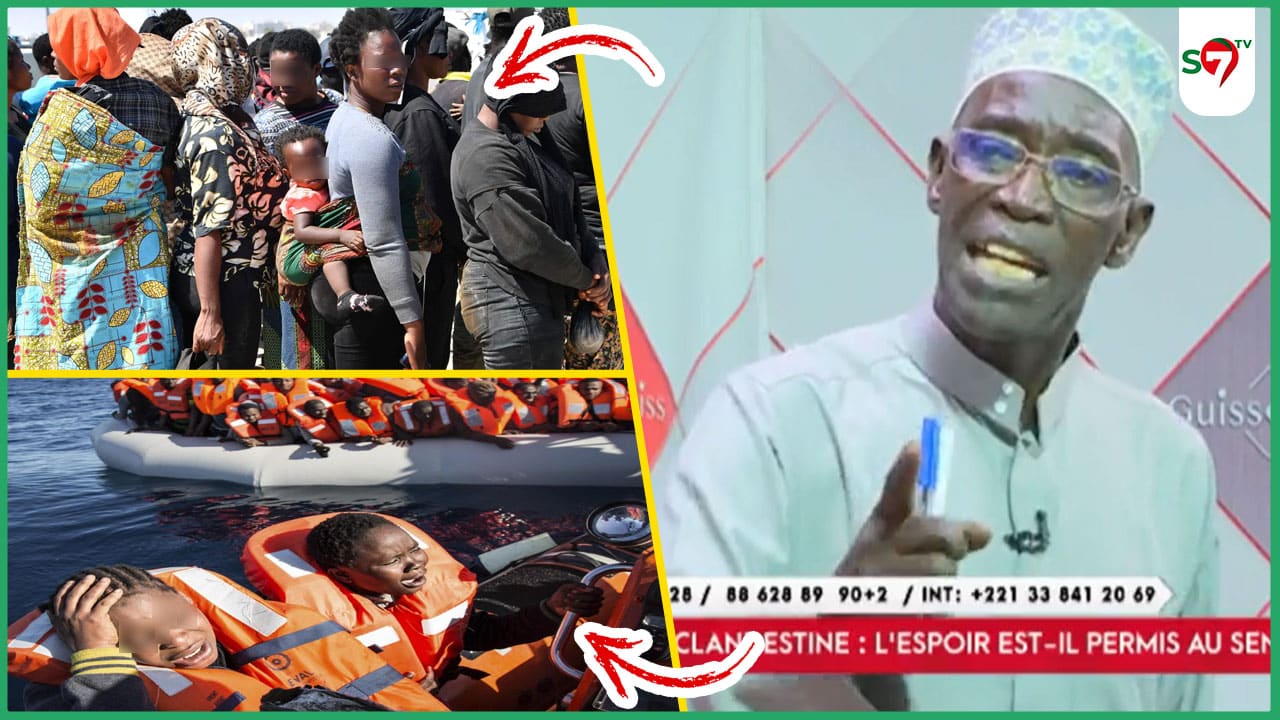 (Vidéo) Emigration Clandestine: Père Mbaye Ngoné revele "Amna Niouy Teuddé Djiguène Gni Ci Gaal Yi Bala Nioy Yegg"