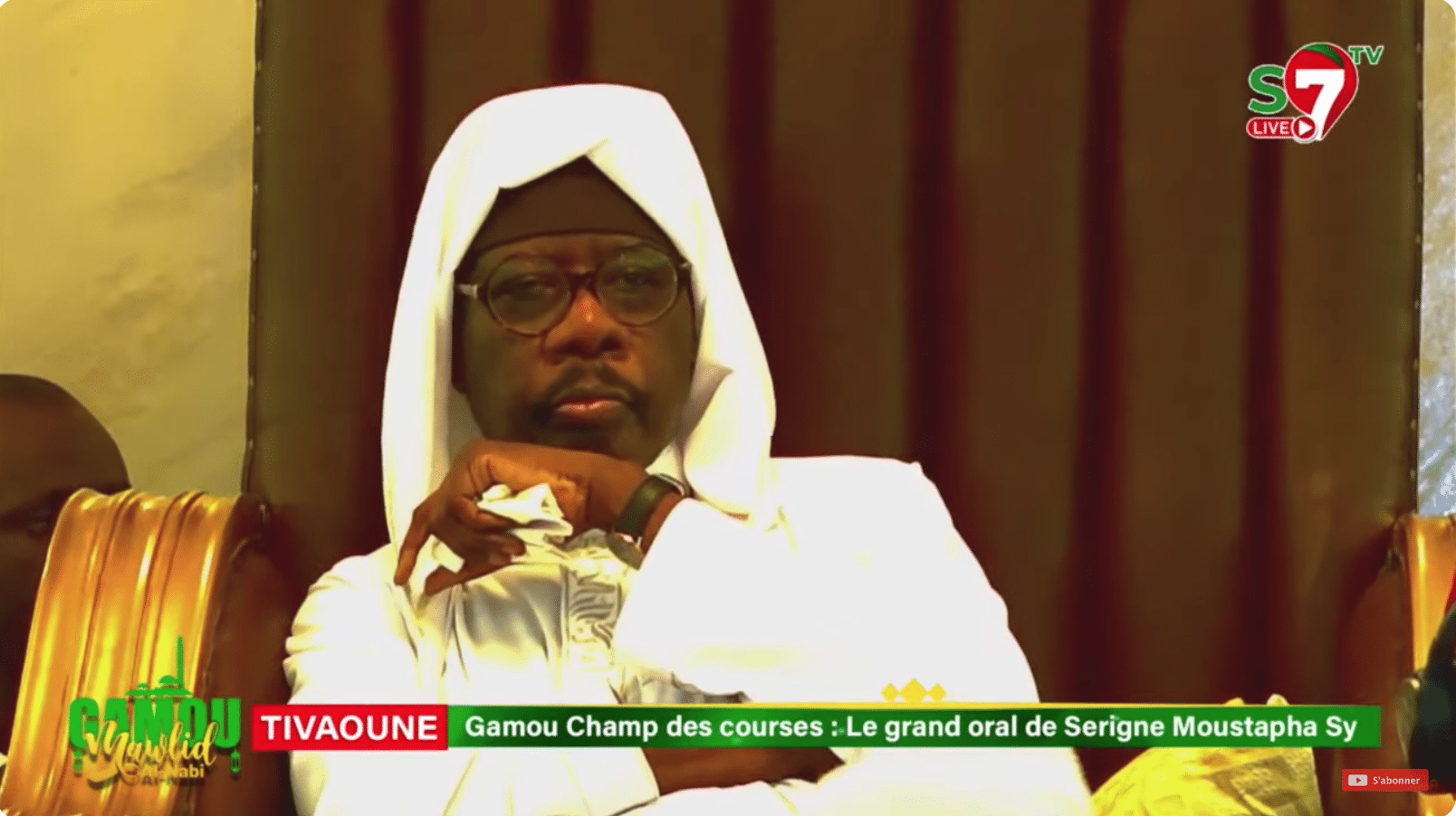 Direct - Gamou Champ des courses : Le grand oral de Serigne Moustapha Sy