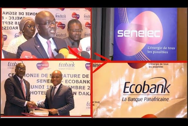 Vidéo-Financement des PME prestataires : La SENELEC noue un accord avec ECOBANK, 10 milliards FCFA mobilisés