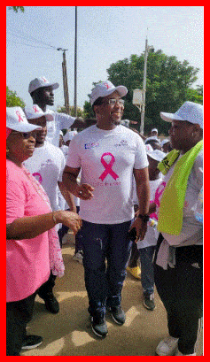 Rendonnnée pédestre de la LISCA : Le parrain Bougane Guèye Dany marque l'évènement