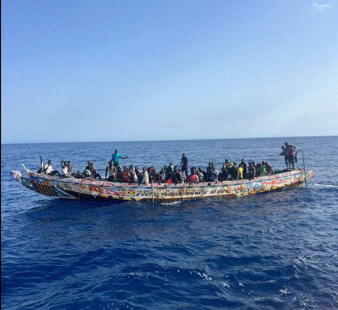 Emigration clandestine : 138 migrants sénégalais dont 2 femmes et 2 enfants débarquent en Espagne