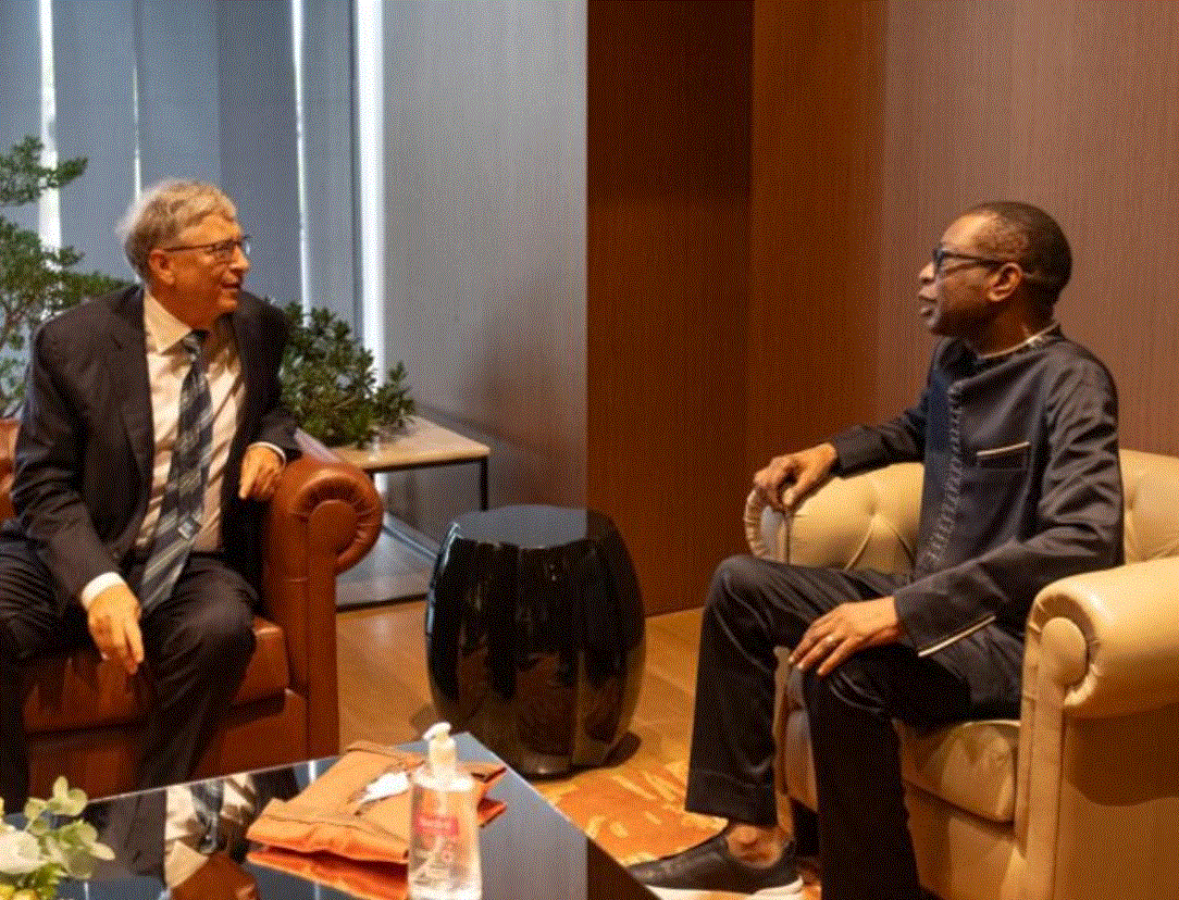 Youssou Ndour : "Ce fut un honneur de parler avec Bill Gates..."