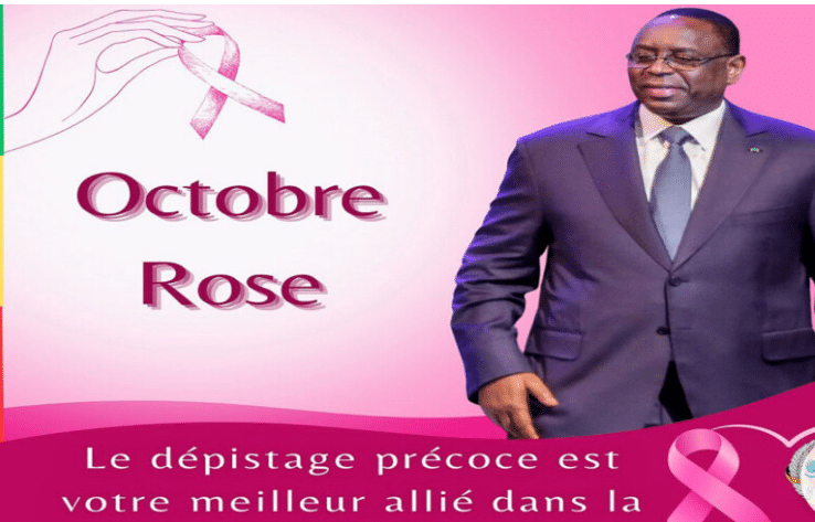 Octobre Rose : Macky Sall invite à "parler ouvertement " du cancer du sein