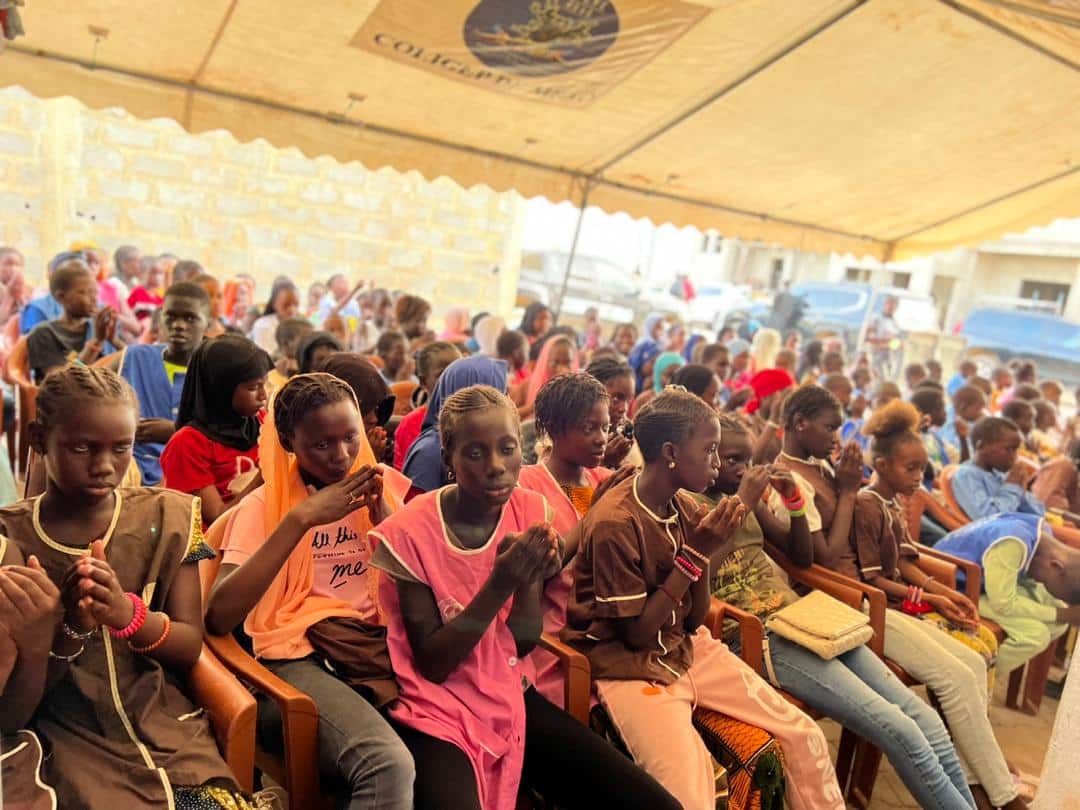 (Photos) Abdou Karim Sall effectue sa traditionnelle cérémonie de remise de fournitures scolaires aux écoles