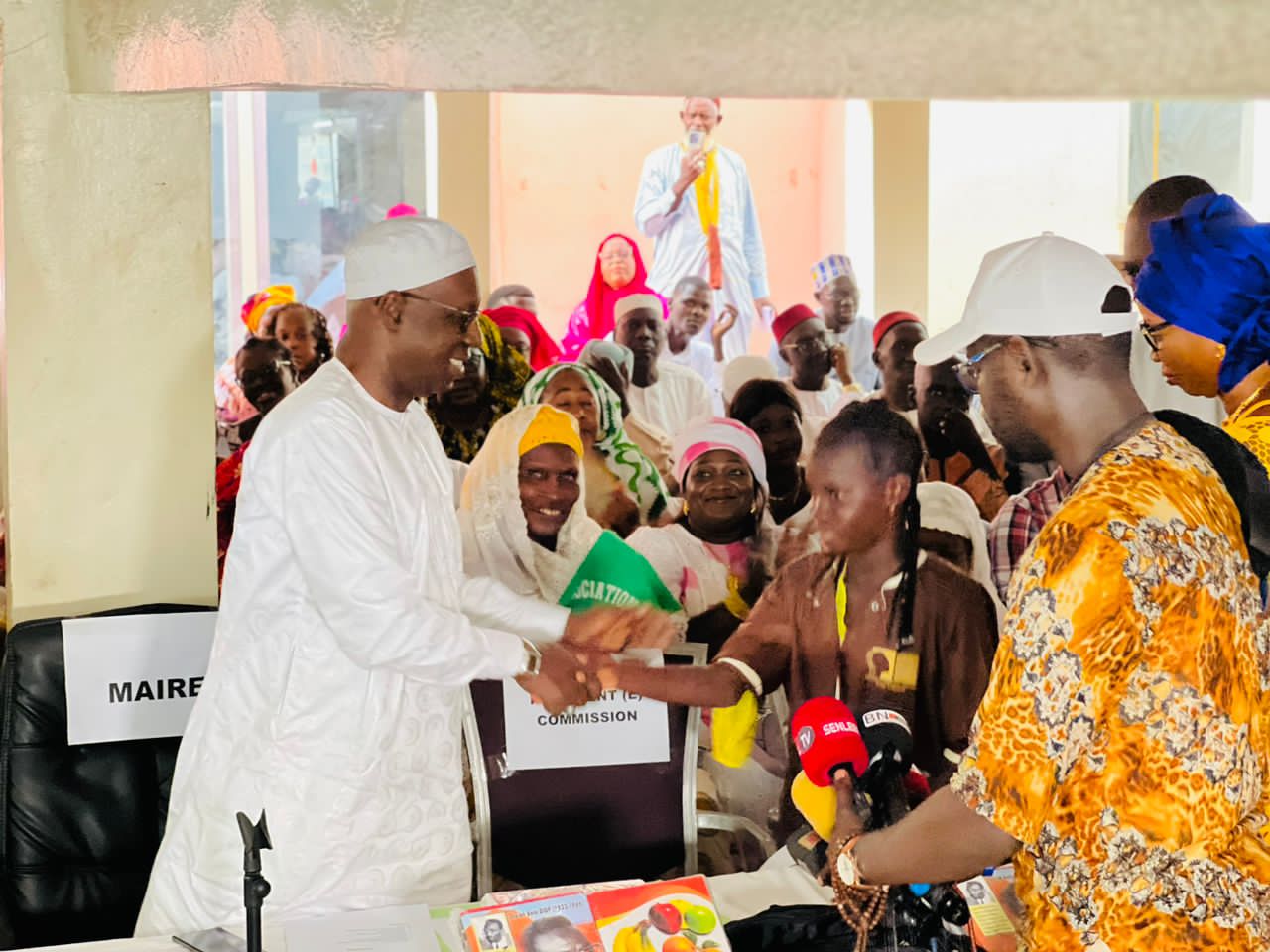 (Photos) Abdou Karim Sall effectue sa traditionnelle cérémonie de remise de fournitures scolaires aux écoles
