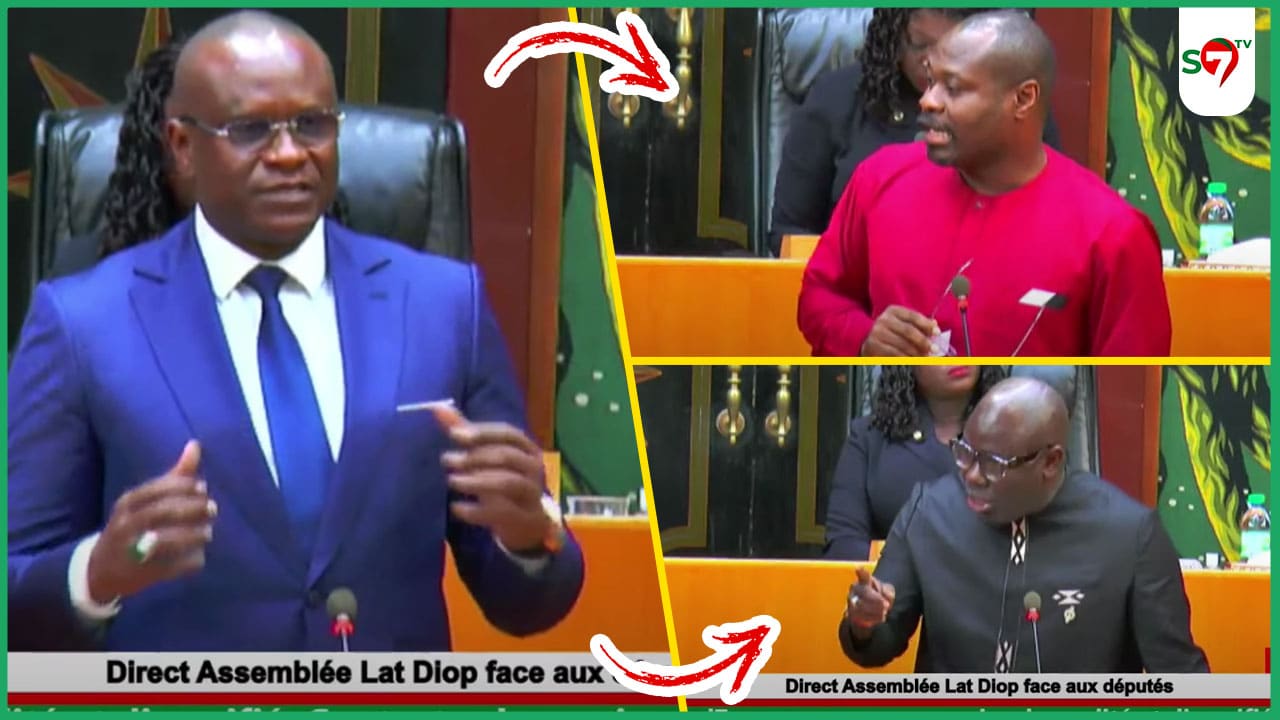 (Vidéo) Assemblée: Lat Diop hausse le ton & répond aux députés « il faut gni waxanté deug »
