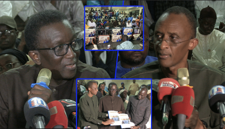 Vidéo-Présidentielle 2024 : Le ministre Abdoulaye Saydou Sow remet 130 mille parrainages à Amadou Bâ