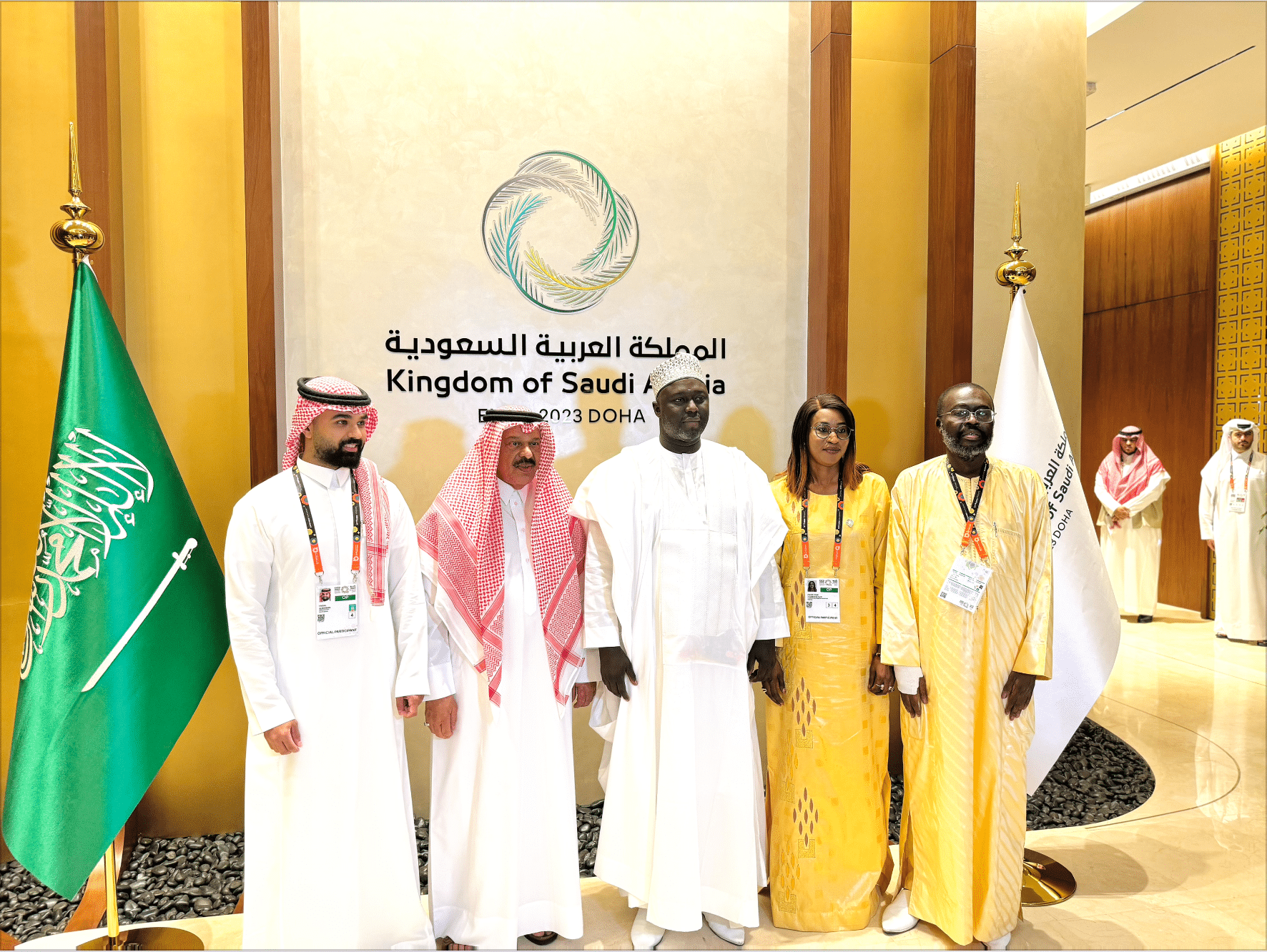 (Photos) EXPODOHA2023 : Ouverture officielle du pavillon Senegal par le ministre Abdou Karim Fofana & Mme Zahra Iyane Thiam