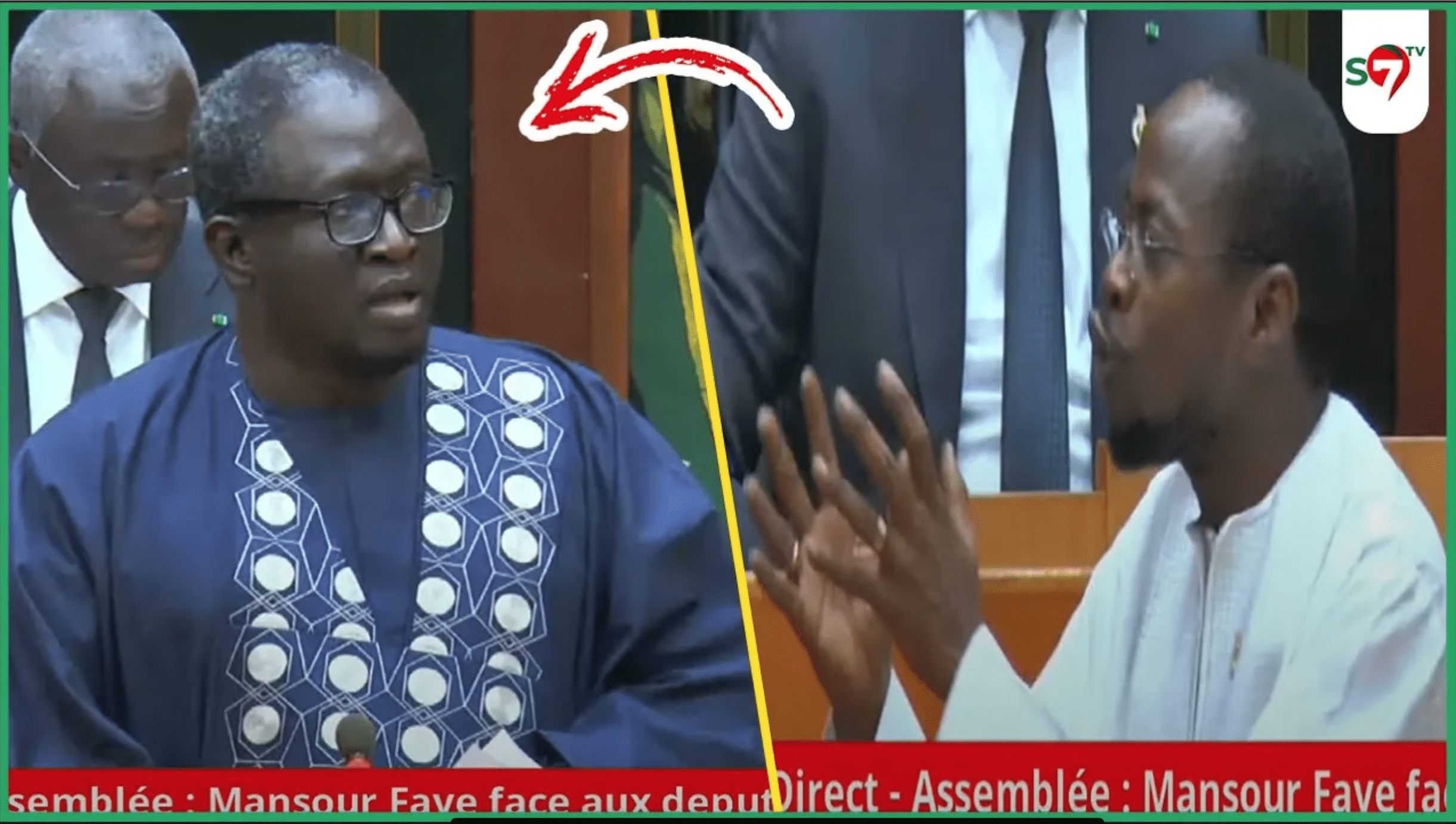 (Vidéo) Assemblée: Abdou Mbow tance Ayib Daffé "Wadiouram Balla Moussa Daffé..."