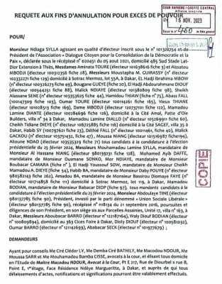 La Cour suprême saisie : Recours en annulation du décret de nomination des membres de la CENA déposé ce jeudi