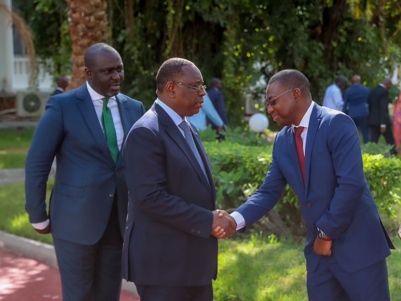 (Photos) Le président Macky Sall a remis un lot de 100 voitures à Abdou Karim Fofana