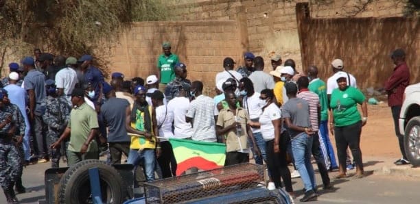 La gendarmerie bloque le cortège de Khalifa Sall à Ourossogui 