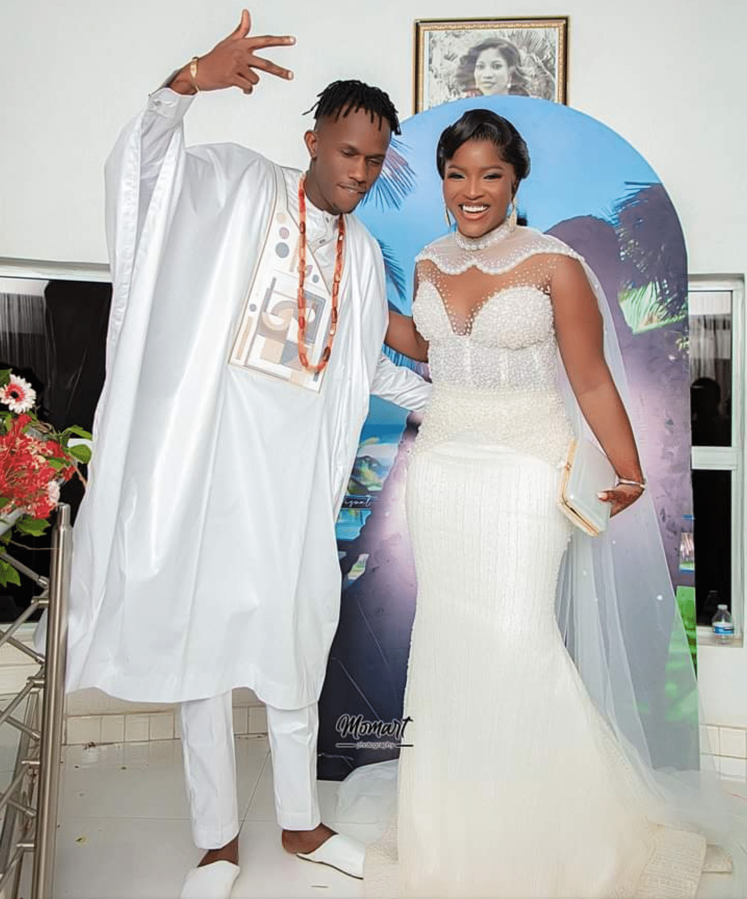 (Photos) Revivez en images les beaux clichés du mariage de Samba Peuzzi avec Dieyna, la fille de Mame Boye Diao