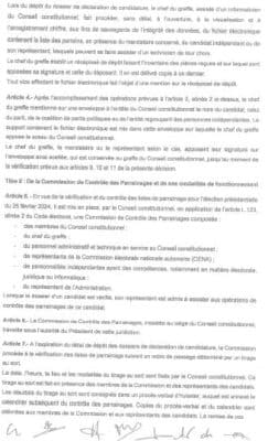 Dépôt de candidatures, parrainages : Les mesures prises par le Conseil constitutionnel