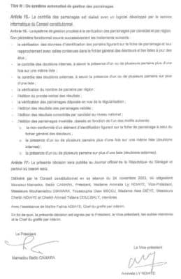 Dépôt de candidatures, parrainages : Les mesures prises par le Conseil constitutionnel