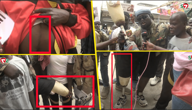 Vidéo-A Dakar, les militaires invalides manifestent leur colère : "Les autorités nous mentent…"