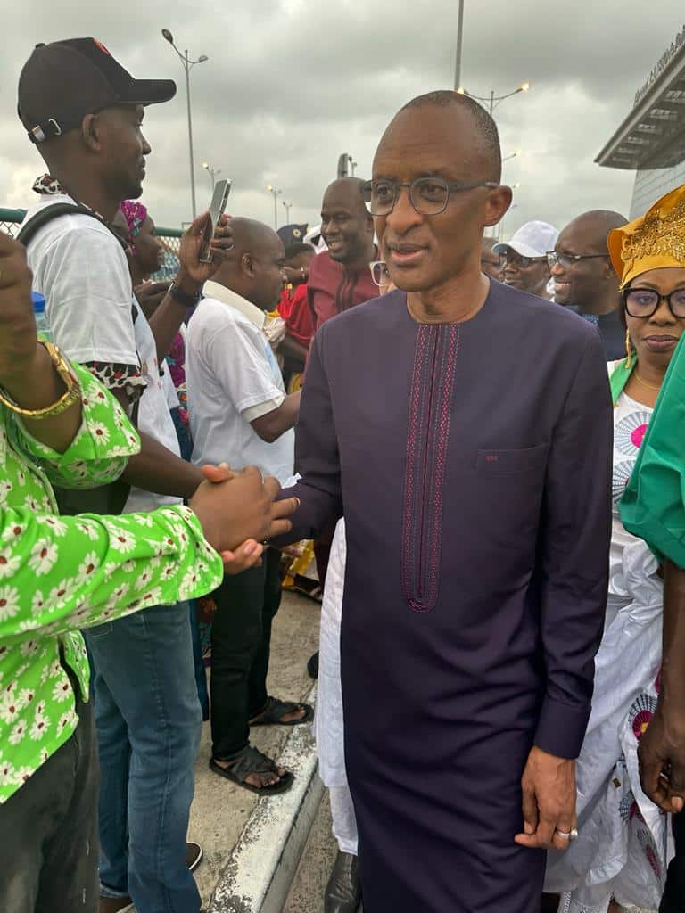 (Photos) Abdoulaye Saydou Sow au Congo, au Gabon & en Cote-d'Ivoire pour expliquer le projet des 100.000 logements