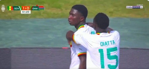 Sénégal vs Gambie : Lamine Camara corse l'addition (2-0)