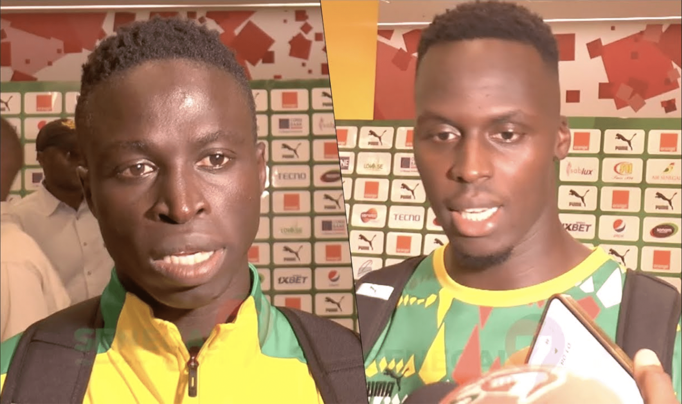 (Vidéo) Réactions à chaud d'Édouard Mendy & Krepin après la victoire du Sénégal "on aura besoin du public..