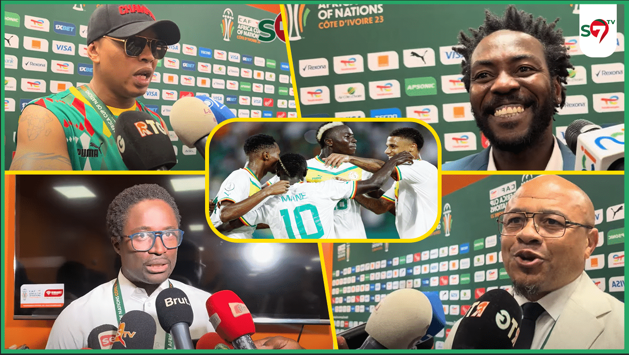 (Vidéo) El Hadj Diouf, Alassane Ndour, Feyindouno & cie impressionés par la prestation des Lions contre le Cameroun...