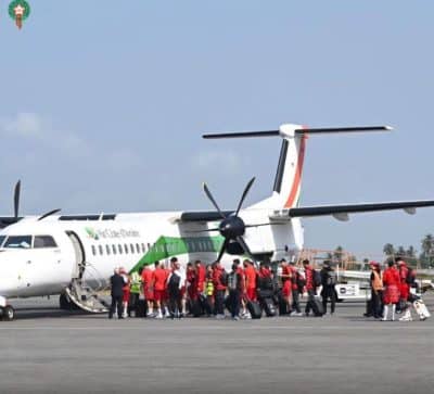 CAN 2023 : le Maroc premier arrivé en Côte d’Ivoire !