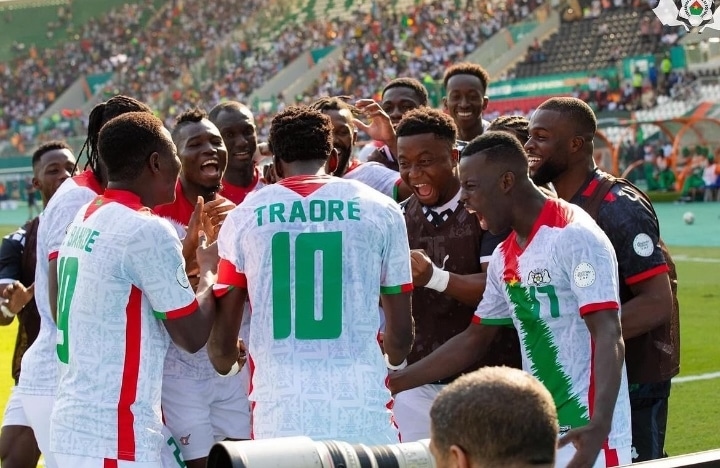 Can 2023 : Le Burkina Faso surprend l'Algérie à la pause (1-0)