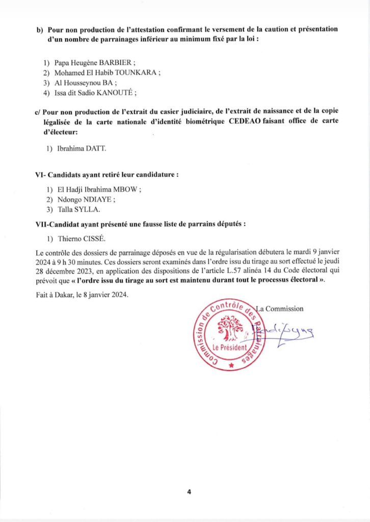 Sonko "éliminé" de la Présidentielle : Le Conseil Constitutionnel dévoile la raison