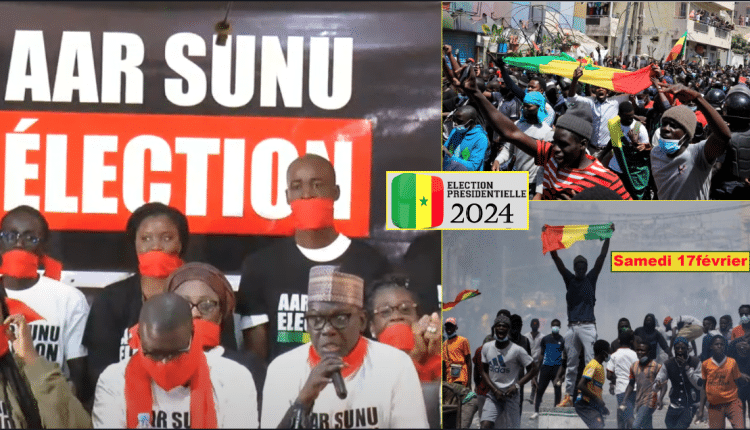 Vidéo-Aar Suñu élection reporte sa "marche silencieuse" : "Samedi prochain, Nous allons manifester..."