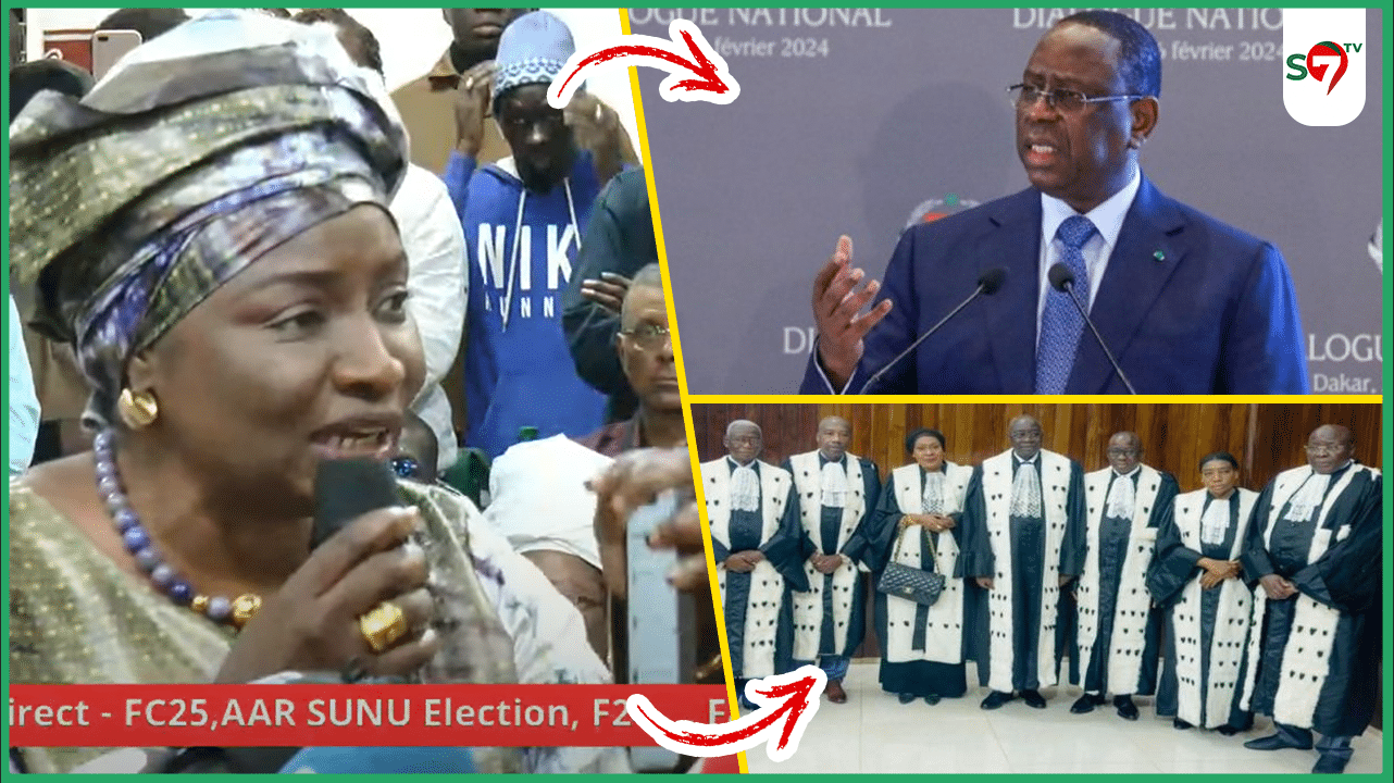 (Vidéo) Mimi Touré "brùl£" le "Macky": "Gakkal Na Sunu Démocratie, Bou Menoul Organisé Élection CC Defko…"
