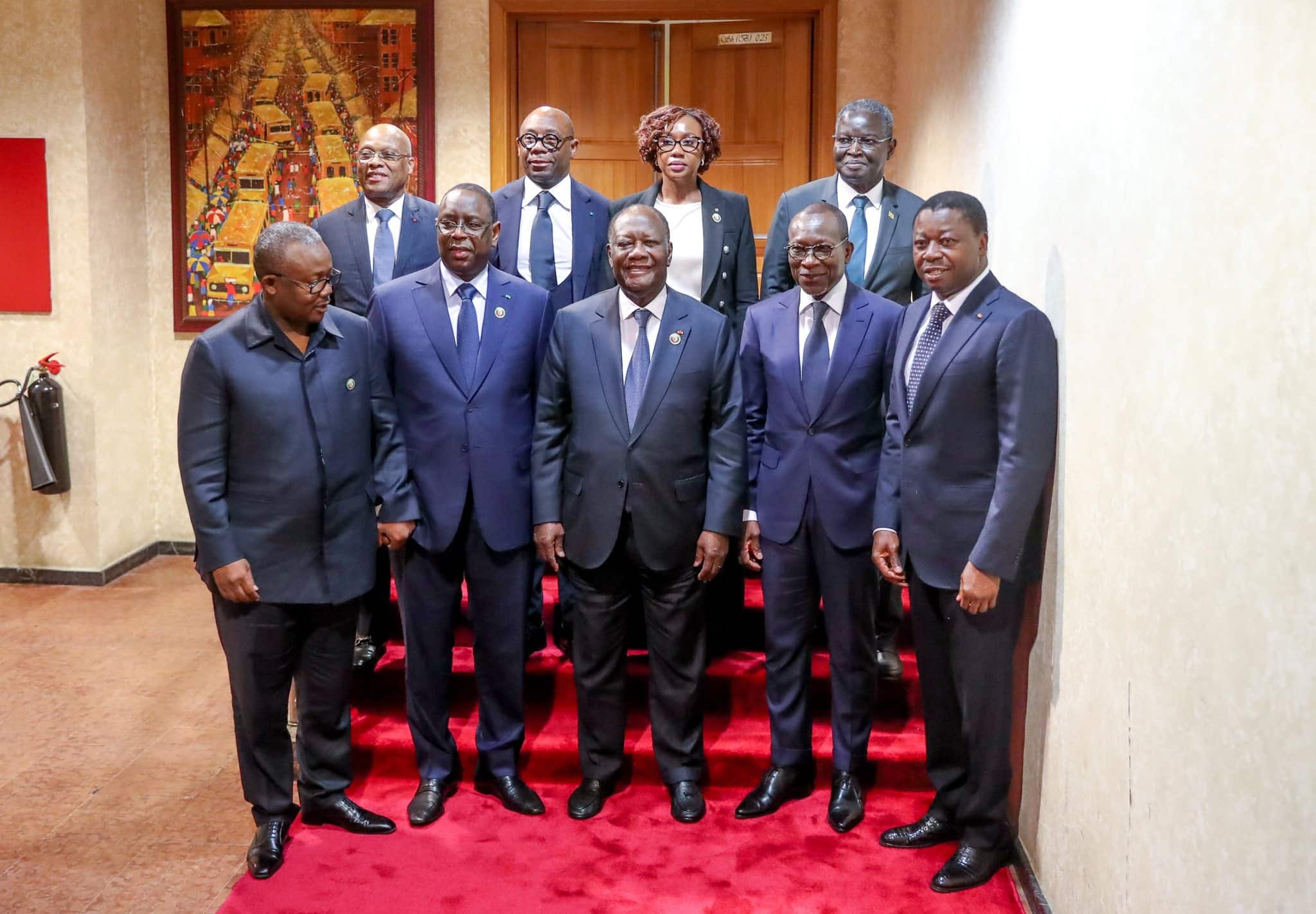 UEMOA : Le Chef de l'Etat Macky Sall a participé à la session extraordinaire qui a examiné la situation sous régionale