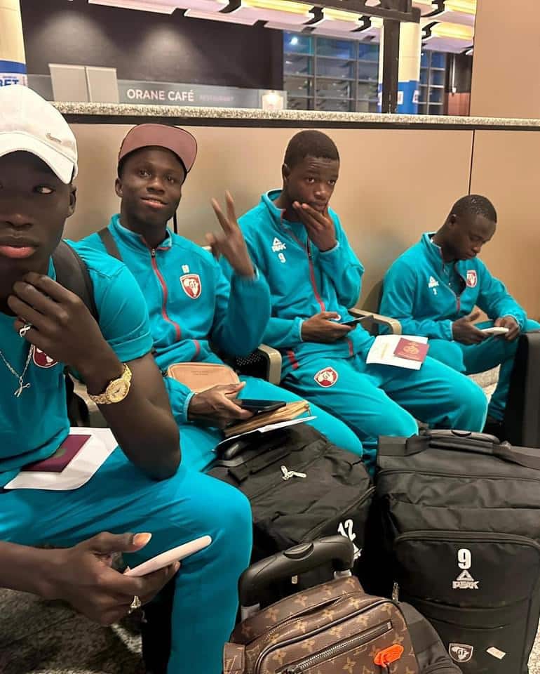 Tournoi international U19 : Les grenats s’envolent pour Maroc .