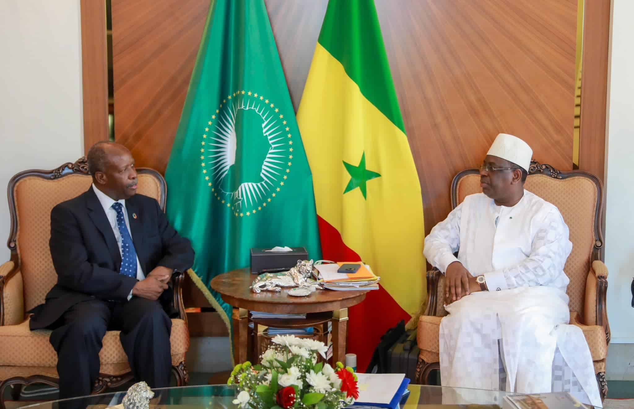 Palais: tête à tête entre le Président Macky Sall et le représentant spécial de l'ONU pour l'Afrique de l'Ouest et le Sahel