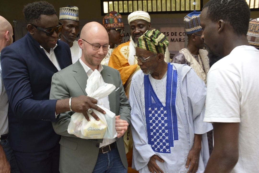 Médina Baye : Le Khalife bénit le programme de modernisation des sites de commerce grâce à l'entregent de Moustapha Faye