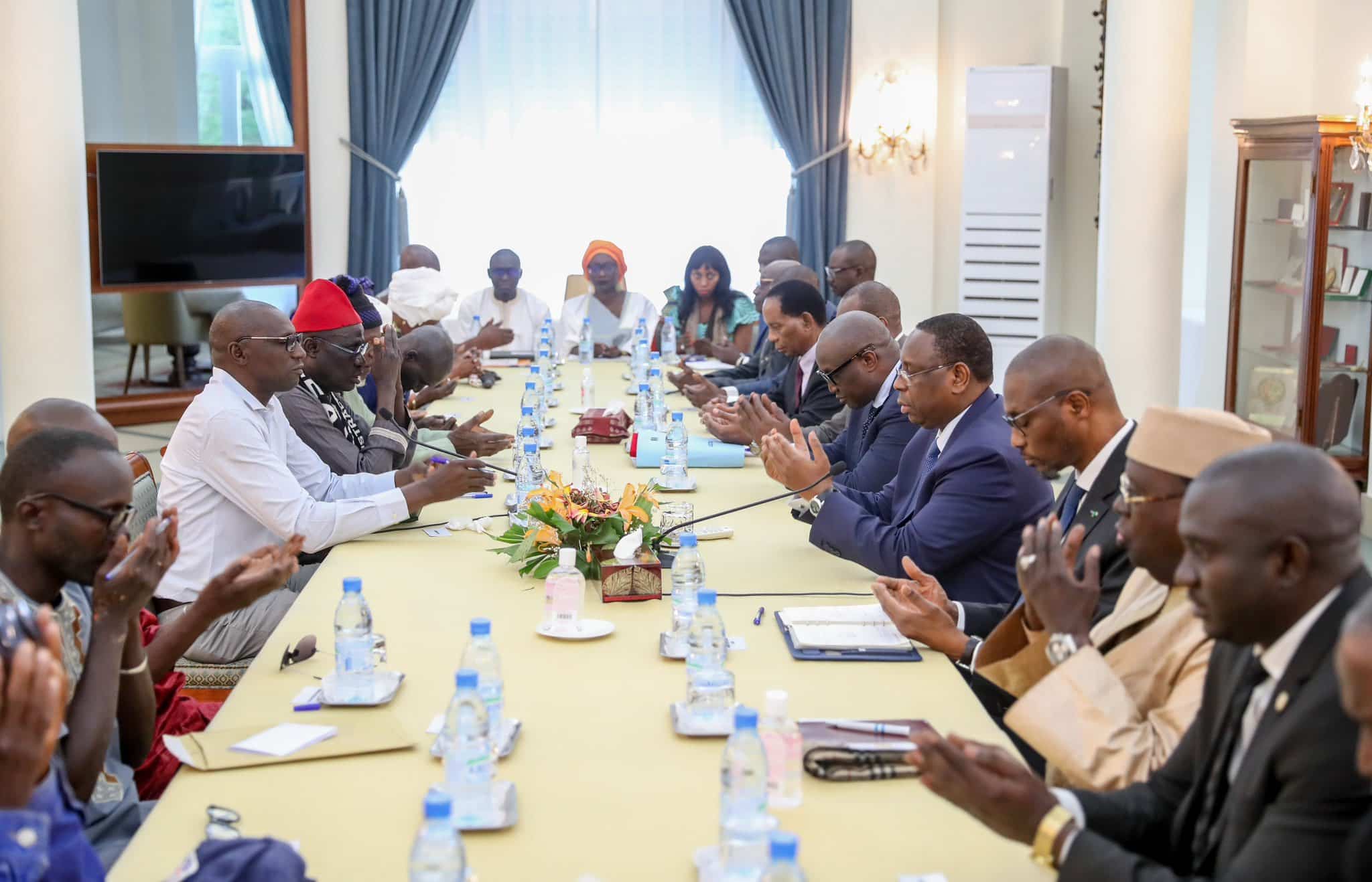 Audience au Palais : Macky Sall reçoit des ex-combattants du MFDC