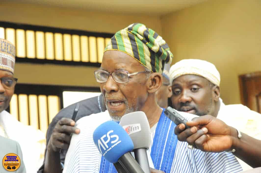 Médina Baye : Le Khalife bénit le programme de modernisation des sites de commerce grâce à l'entregent de Moustapha Faye