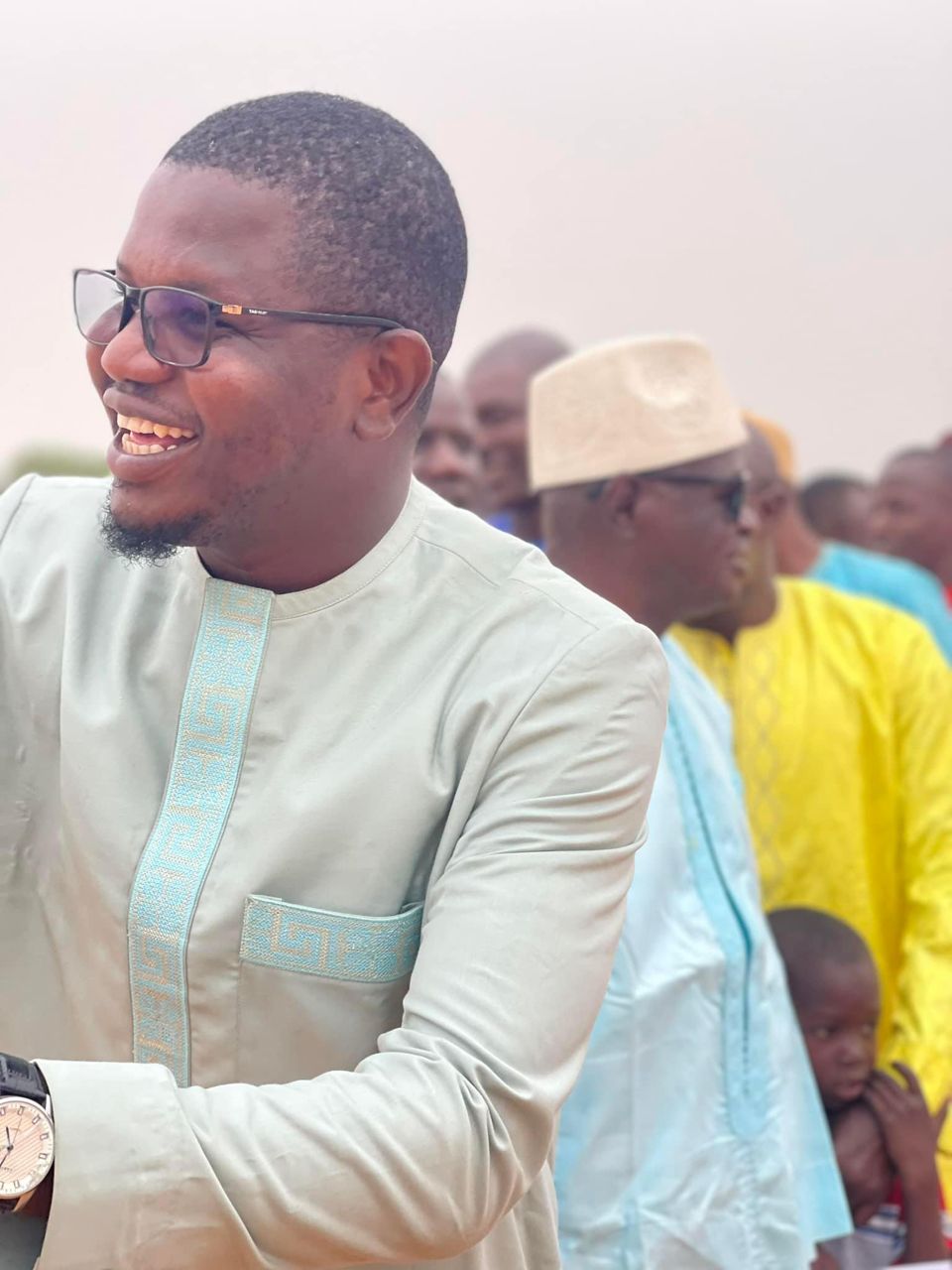 DAGANA : Le Ministre Oumar Sarr reçoit dans la liesse populaire le candidat Amadou Ba