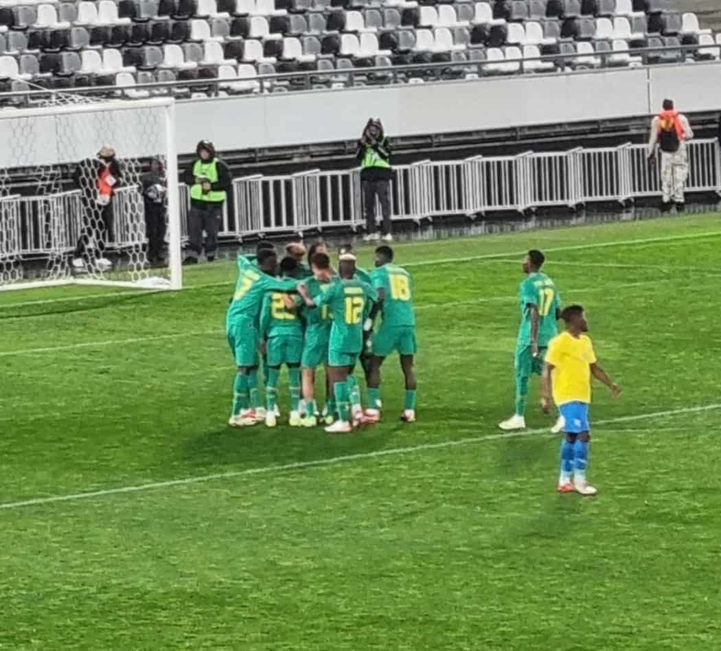 Match Amical Sénégal-Gabon : Les Lions mènent à la pause (2-0)